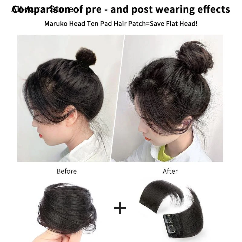 Elegant Messy Curly Synthetic Bun Hairpiece With Elastic Rubber Band Fluffy Bun Ponytail Hair Extension For Daily And Part Use