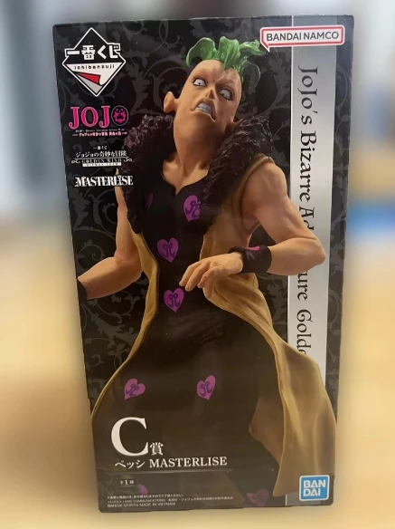 

【Оригинал】BANDAI Ichiban KUJI JoJo's Bizarre Adventure: Golden Wind - HITMAN TEAM C Reward Pesci MASTERLISE Модель игрушки