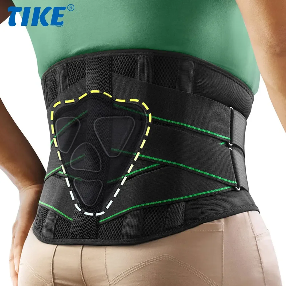 

Back Brace for Lower Back Pain Relief Men Women, Breathable Back Support Brace with 3D Lumbar Support Pad for Home Lifting Work