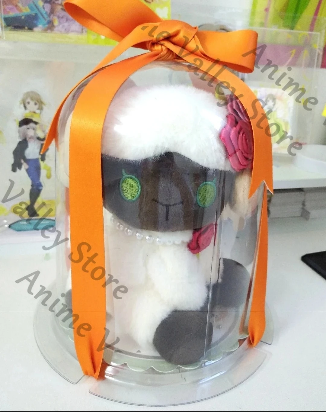 

Аниме-аксессуар Sotheby Genuine Reverse:1999, косплей, милый пушистый козлик, мультяшная кукла-подвеска, игрушка, украшение, подарок на день рождения