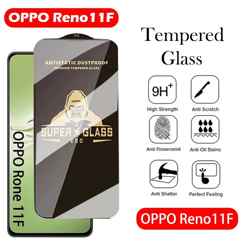 Gorilla Tempered Glass For OPPO Reno 11F 5g Screen Protector for OPPO Reno 11F