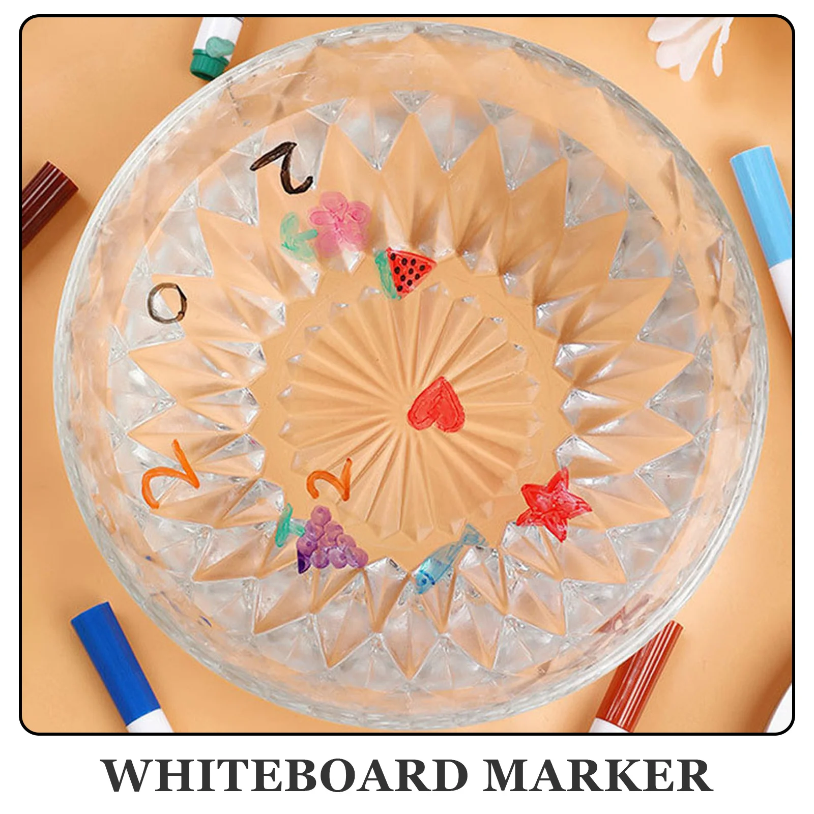 

8pcs Water Painting Pens Float On Water Creative Drawing Tool For Erasable Paint Markers Colorful Whiteboard Pens