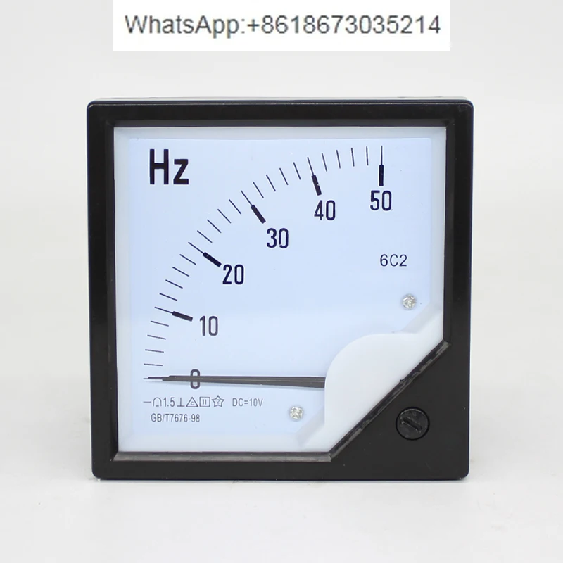 6C2-A-V-HZ DC current and voltmeter frequency meter 75A30A/50A100A300A 450V 50Hz