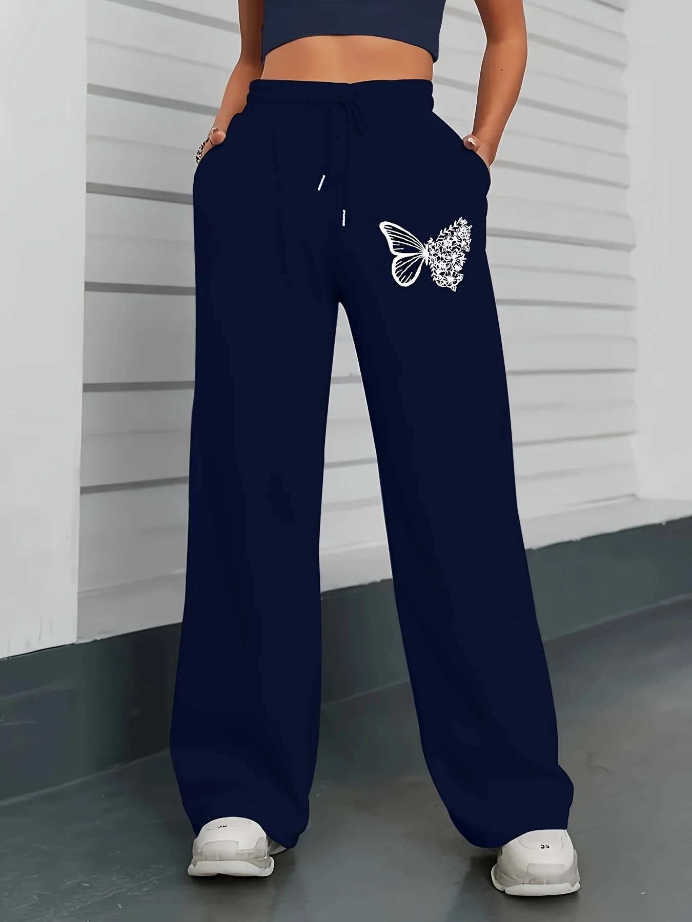 

Женские осенне-зимние свободные прямые флисовые спортивные штаны больших размеров с эластичным поясом, уличная одежда больших размеров, универсальные