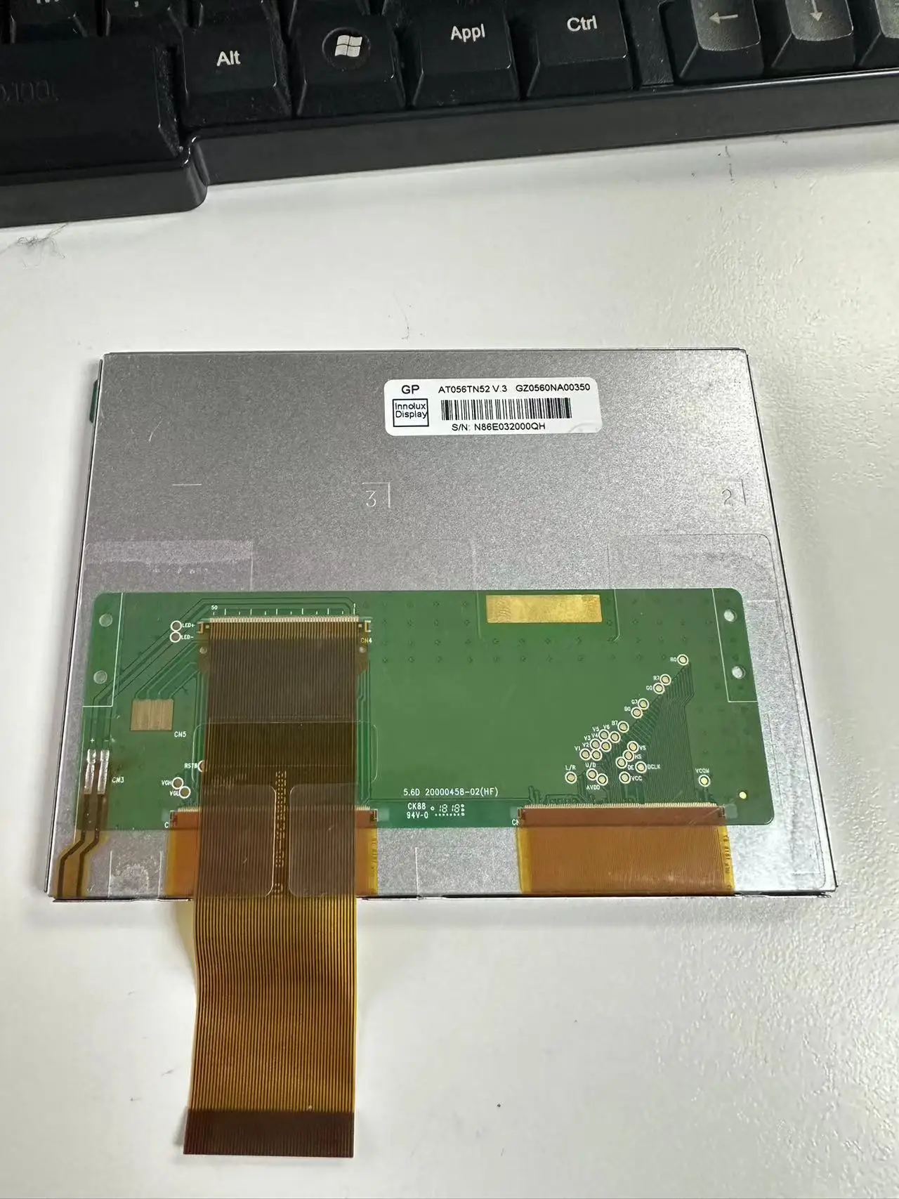 

For 5.6 Inch Innolux 4:3 AT056TN52 V.3 V3 640x480 Lcd Display Screen Panel
