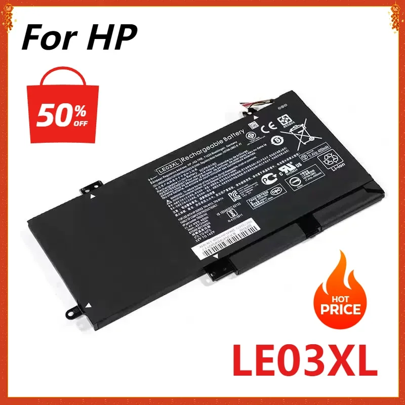 

LE03XL LE03 Laptop Battery for HP ENVY X360 M6-W102DX W102DX 796356-005 HSTNN-YB5Q HSTNN-UB6O HSTNN-UB60 HSTNN-YB5Q /PB6M