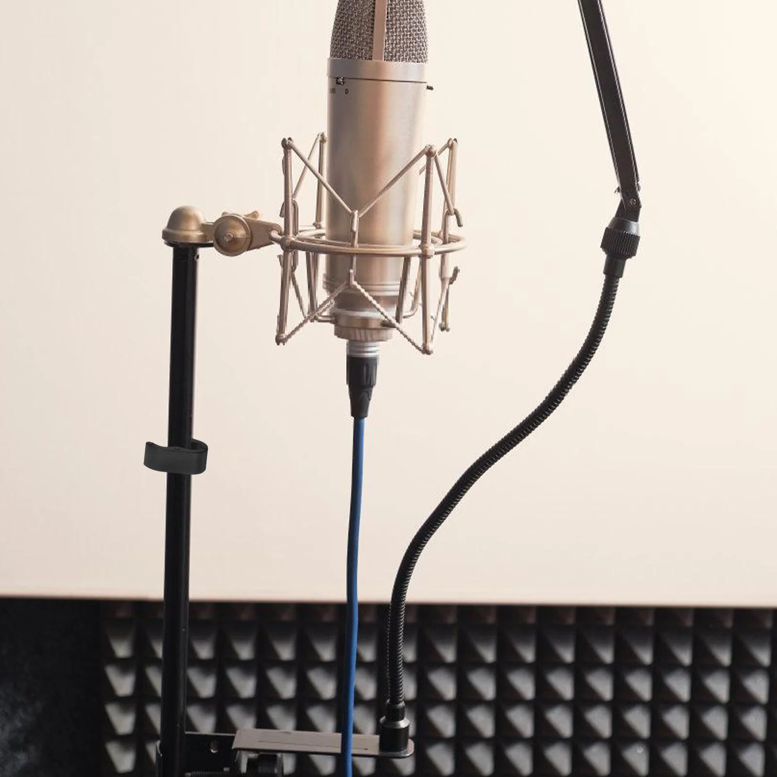 

10pcs Microphone Holders Plastic Mic Cable Clamps Durable Flexible For Mic Stand Studio Home Stage Cable Organizer Clips