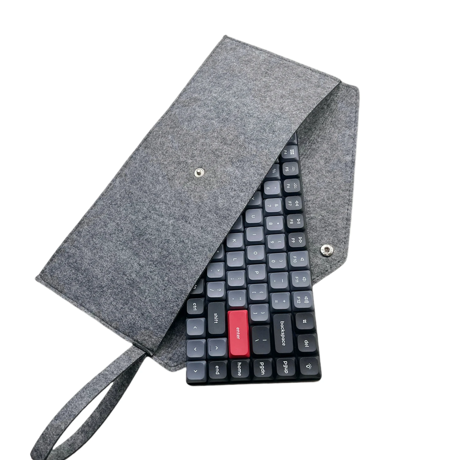 Mechanical Keyboard Carrying Case Bag for Low Profile Keyboard Keychron K3/K3 Pro Slim Dust Keyboard Bag Anti Scratch