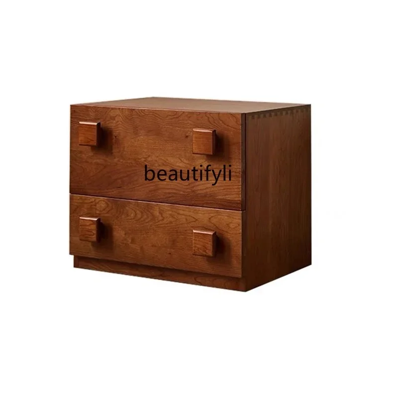 

Nordic Locker Vintage Chest of Drawers Bedside Table Sofa Side Cabinet Multifunction Combined Cabinet Carmen Cabinet