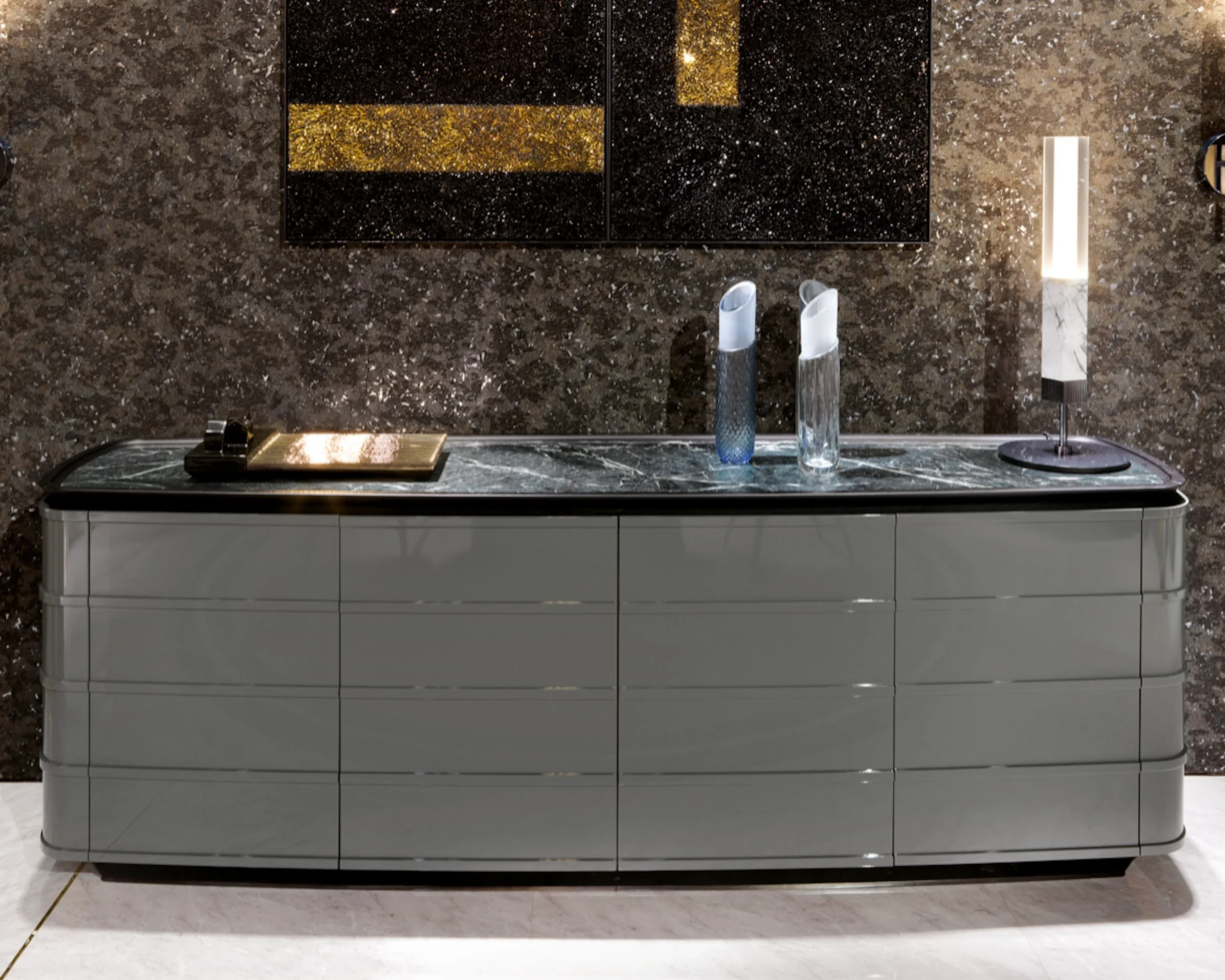 

# минималистичный буфет из цельного дерева для столовой, современный стиль, индивидуальный боковой шкаф