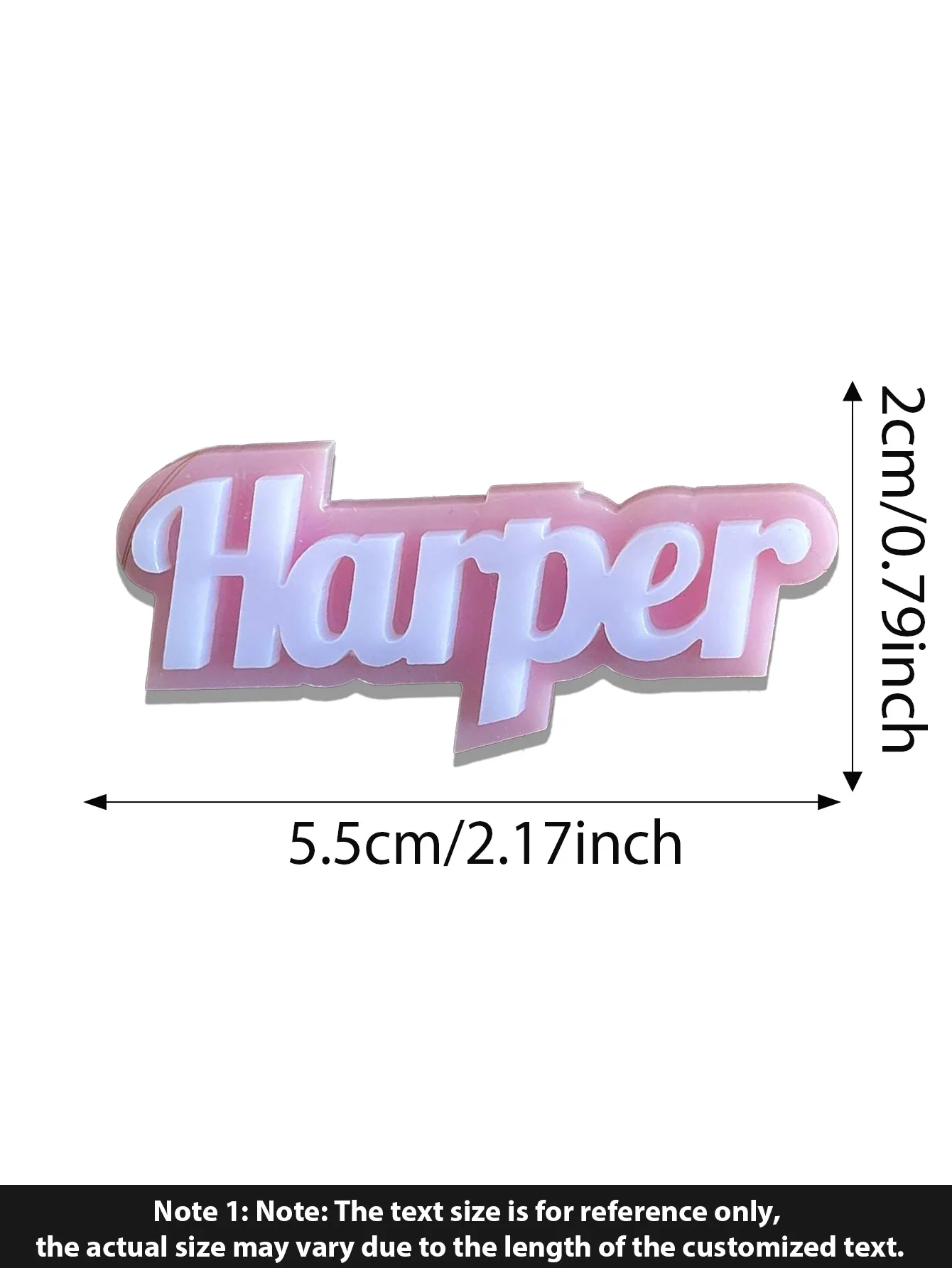 مشبك شعر مخصص باسم - مشبك الاسم - مشبك التمساح - مشبك شعر للفتيات - هدية عيد ميلاد - هدية عيد الميلاد - مشبك شعر الأميرة