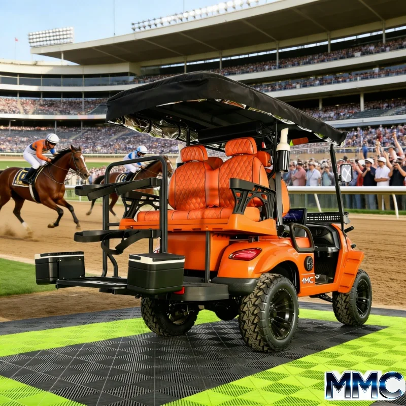 إصدار الملاحة الذكية 2/4/6/8 مقاعد 4WD عالية السرعة 5KW 7KW نموذج الملاح، عربة جولف كهربائية ذات تقنية رائدة للقيادة الذكية #6