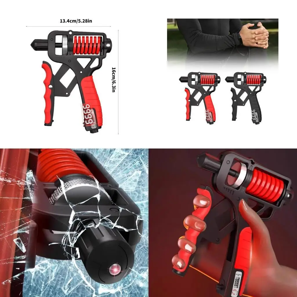 Multiple Level Resistance Ergonomic Hand Exerciser For Fitness Enthusiasts 24BD
