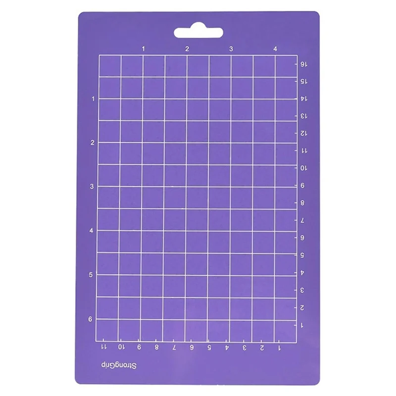 

ABGH-6PCS Cutting Mat For Cutter Plotter Super Grip 6.5X4.5Inches And 12X4.5Inches Cutting Pad Crafting Mat