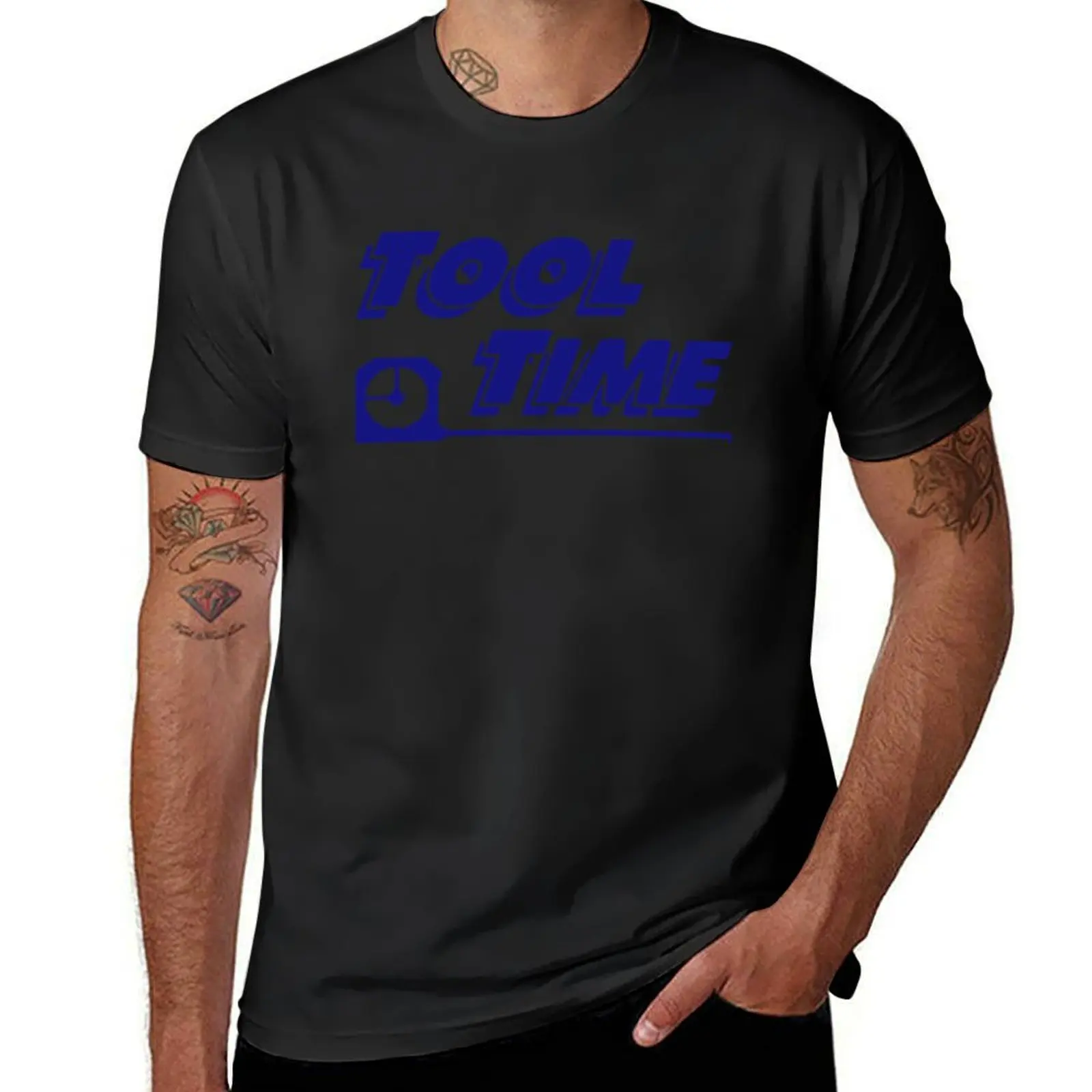 Tool Time Logo - Home Improvement T-Shirt korean fashion new edition customs Men's t shirts