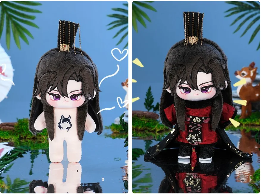 

Anime The Husky and His White Cat Shizun‌ Mo Ran Chu Wanning Figure Idol Plushies Pillows Pillow Fans 20cm Figures Gift Cosplay