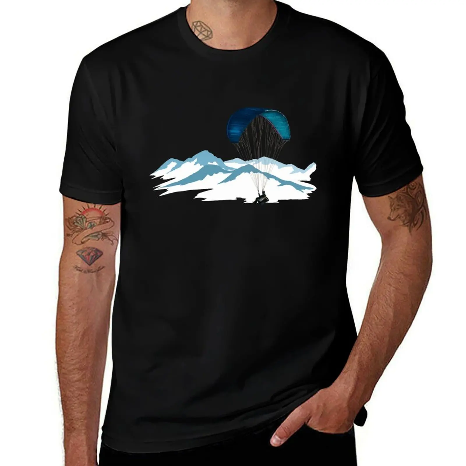 

paraglider T-Shirt Street Art Print Tee Shirt