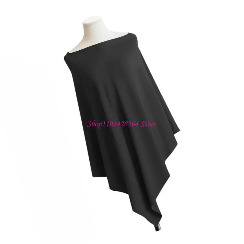 

Multifunctional Nursing Ponchoes Breathable and Stretchy Breastfeeding Towel Full Coverage Nursing Cover for Maternity