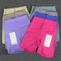 Sport Yoga Shorts Voor Dames, Hoge Taillezakken, Slanke Pasvorm, Heup Lifting, Ademende Fitness, Hardlopen, Fietsen, Damesleggings