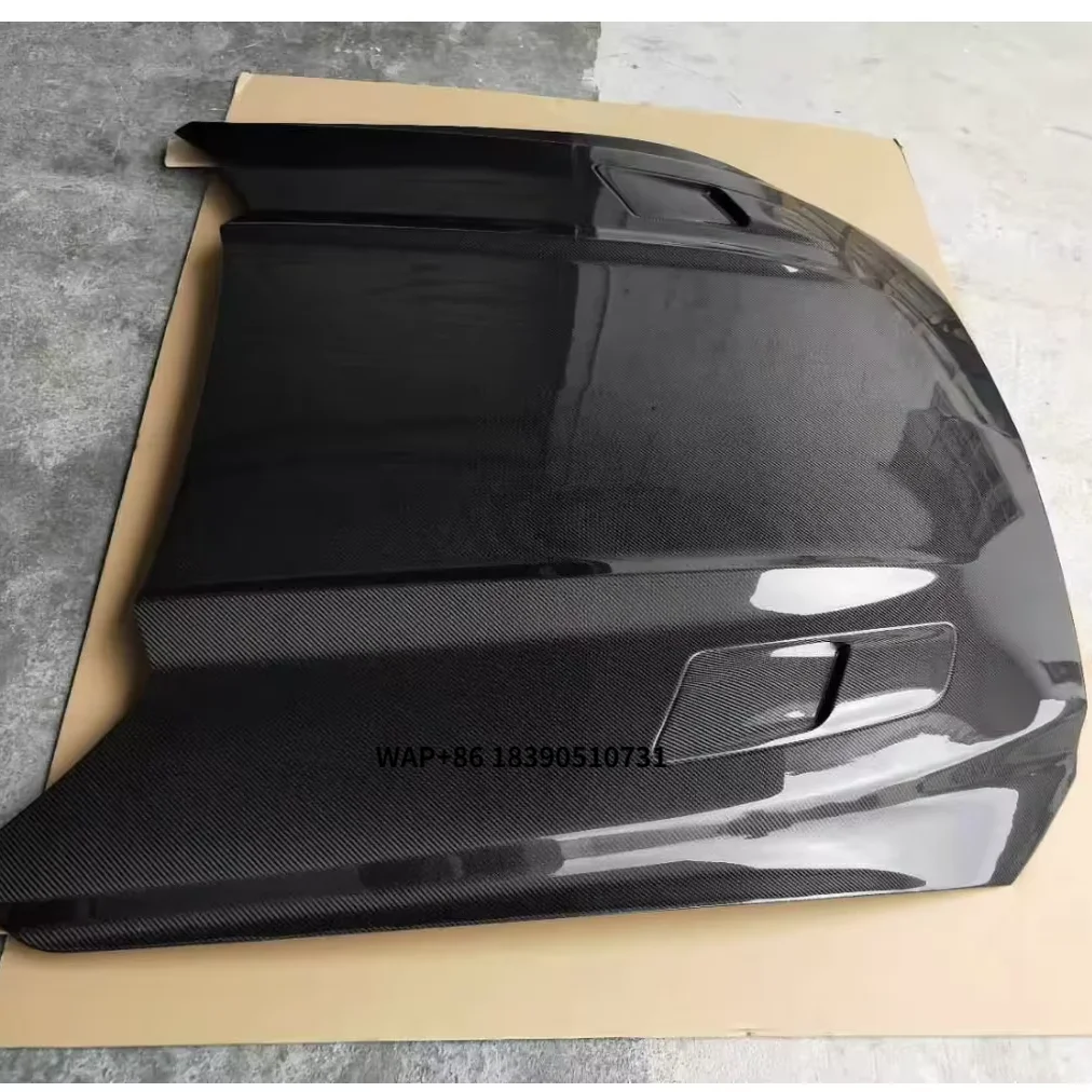 

YLA Customized Car Engine Hood for Mustang Upgraded FT Style 2015-2017 Mustang Carbon Fiber Hood
