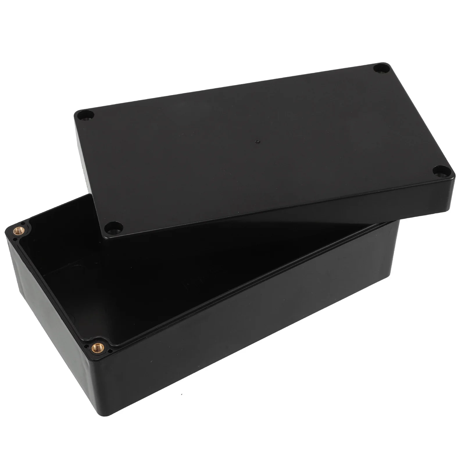Waterproof Junction Box Black Plastic Electrical Enclosure For Outdoor Indoor Security Monitoring Switch Meter Project Boxes