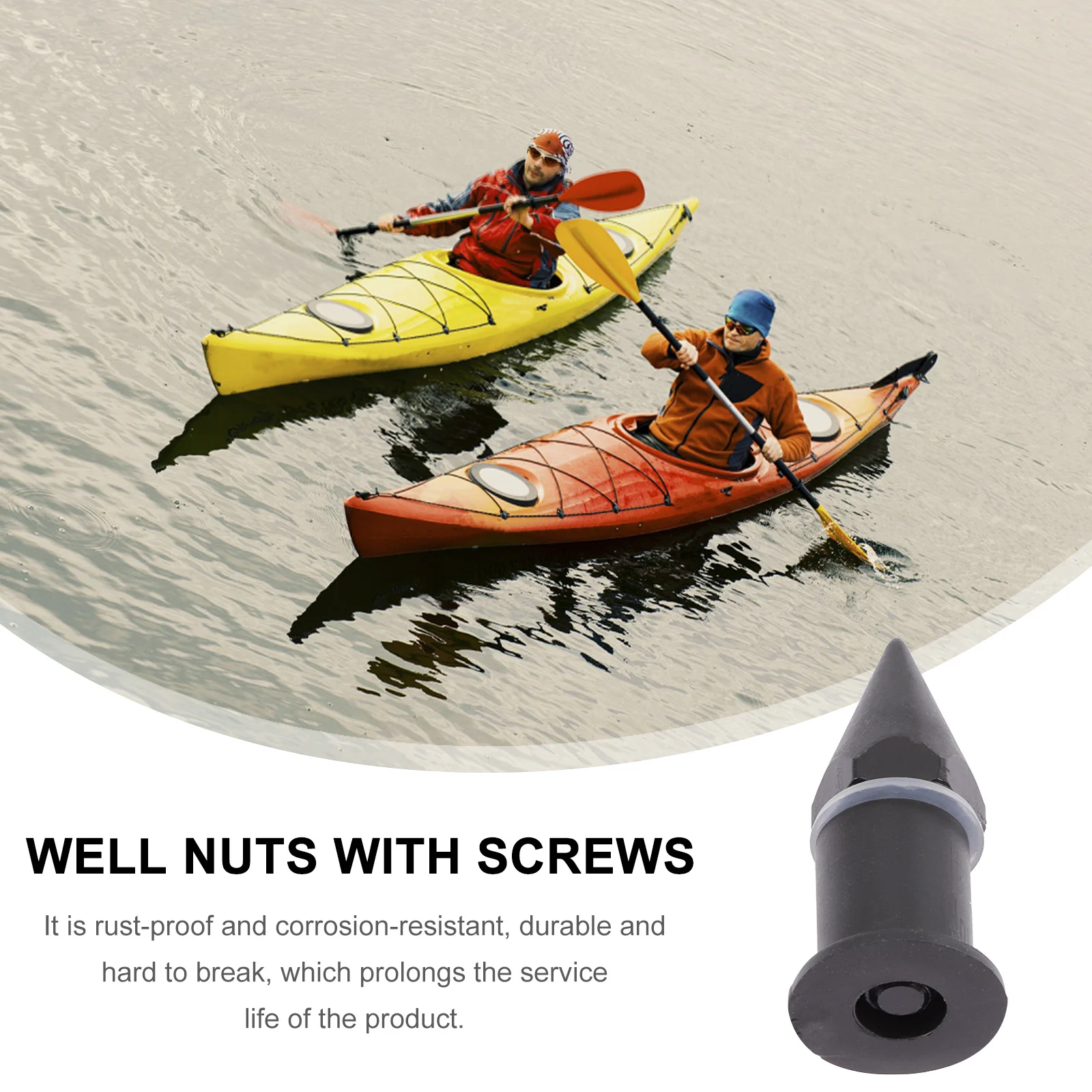 

10Pcs Motorcycle Windshield Bolts Aluminum Alloy Spike Screws for Scooter Fairing Fixing and Windscreen Reinforcement