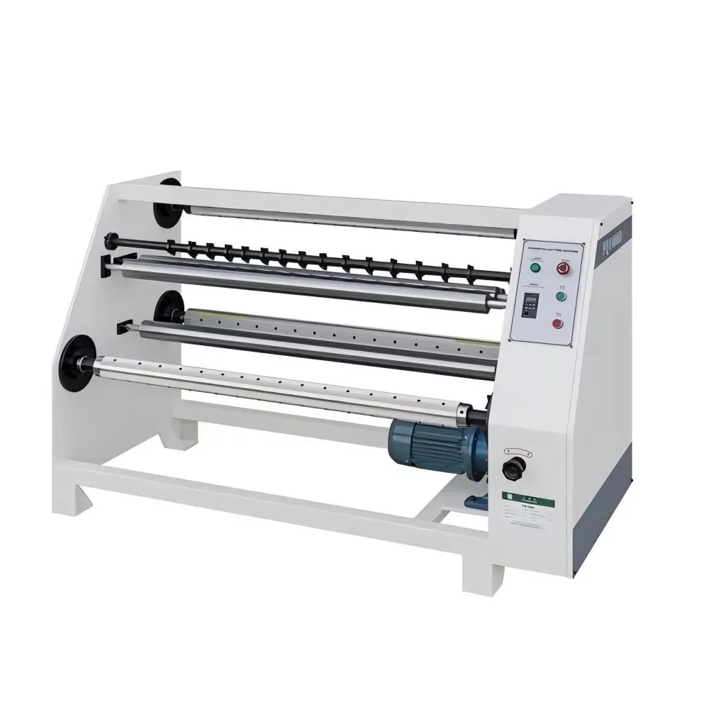 Manufacturer Supply Fully Automatic Pvc Paper PET Film Horizontal Slitting Machine for Profile Wrapping Machine