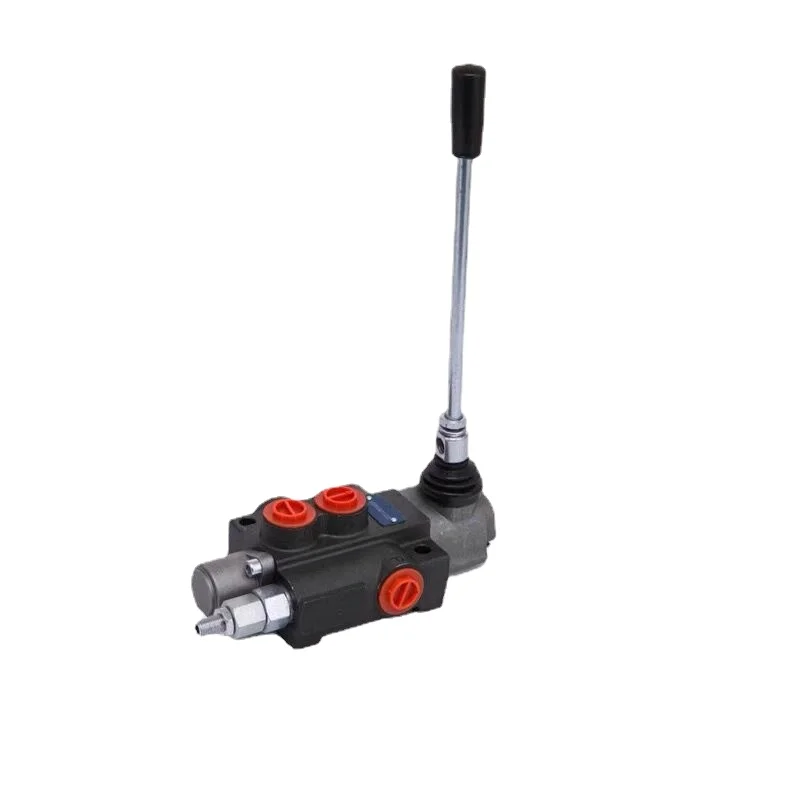 P40 Hydraulic Directional Control Valves Splitter Speed Control Valve Adjustable Relief Lever Handle 1Spool 3Pos Valves 10 GPM