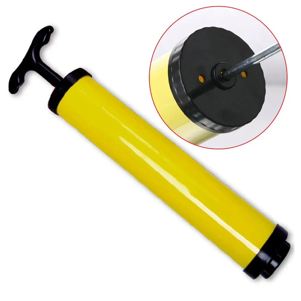 Pompa a mano di sgonfiaggio dell'aria organizzatore domestico sacchetto compresso sottovuoto di stoccaggio di pompaggio di plastica 24.5*4cm fornitura di attrezzature