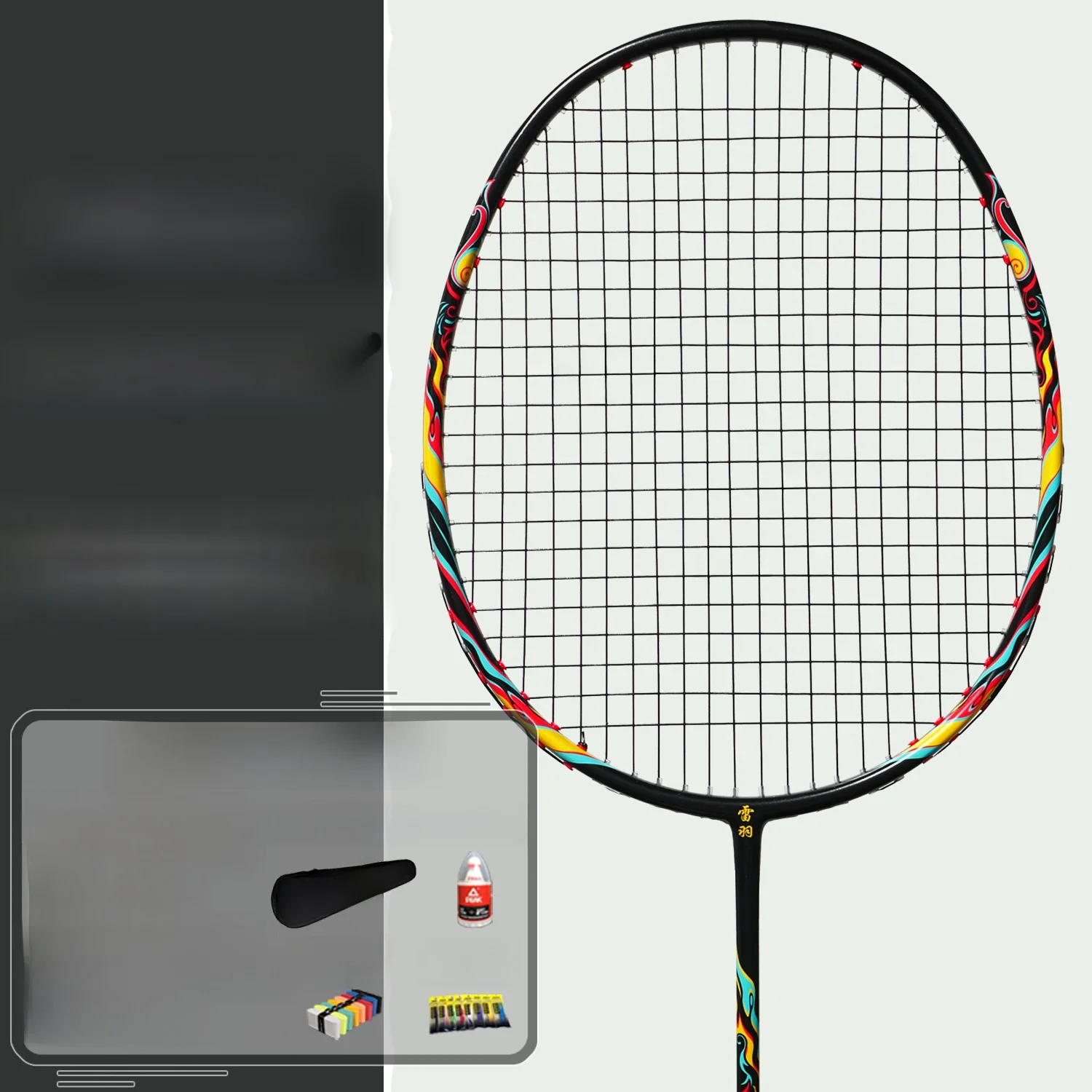 raquette-de-badminton-leiyu-entierement-en-carbone-5u-pour-debutants-eleves-du-college-et-du-lycee-durable-facile-a-utiliser-legere-pour-l'entrainement