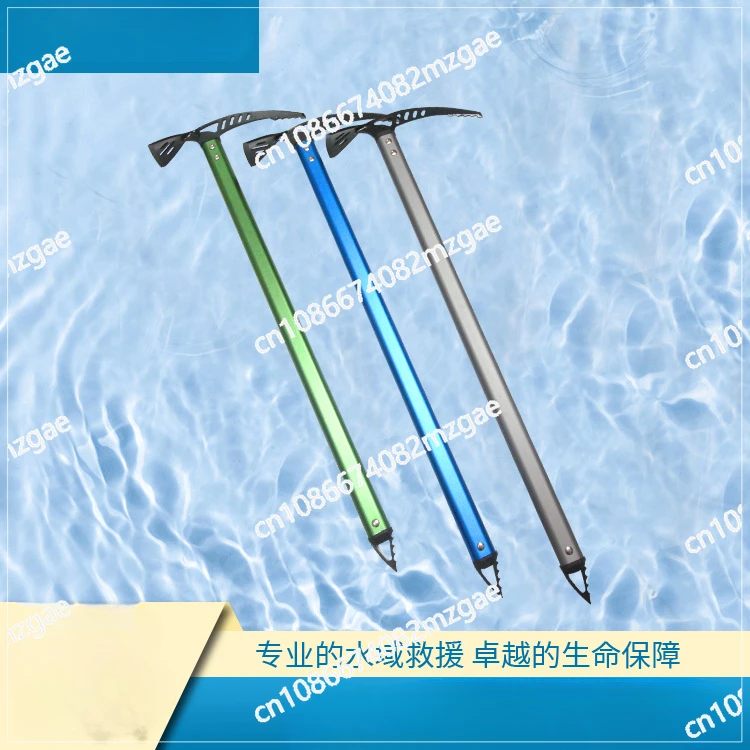 Ice Axe for Outdoor Camping, Mountaineering Axe, Durable and Lightweight, Walking Pick for Camping, Aluminum Alloy, 70cm