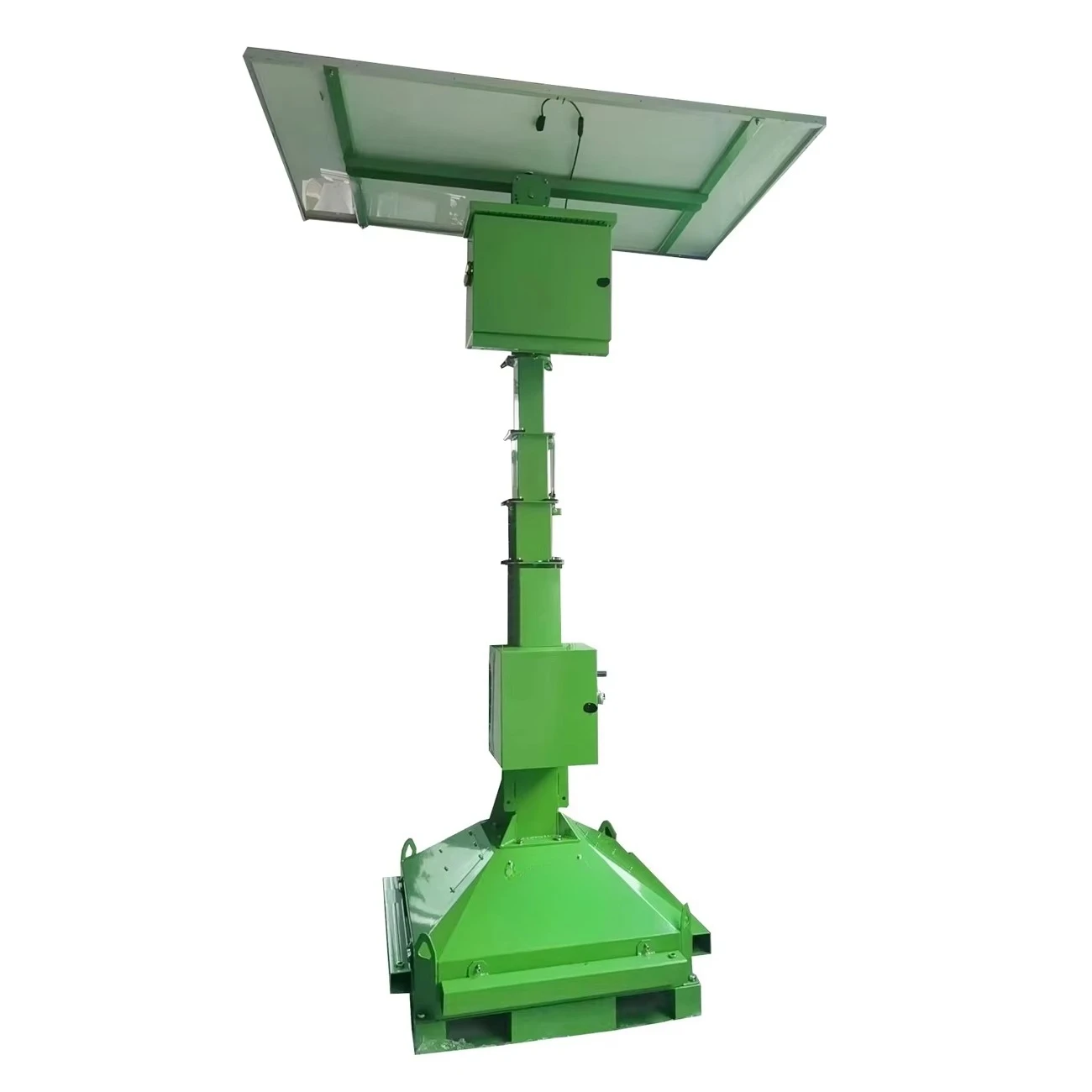 Pollution Free Solar Power Energy Led Lighting Towers for Sports Competition Lighting