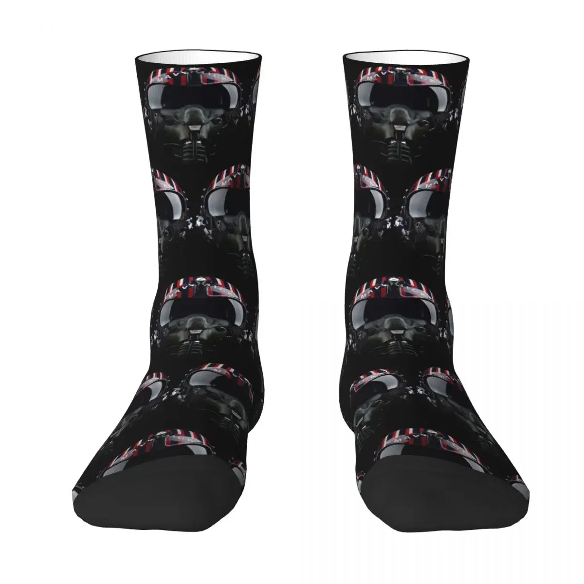 MAVERICK Socks Harajuku High Quality Stockings All Season Long Socks Accessories for Man's Woman's Birthday Present