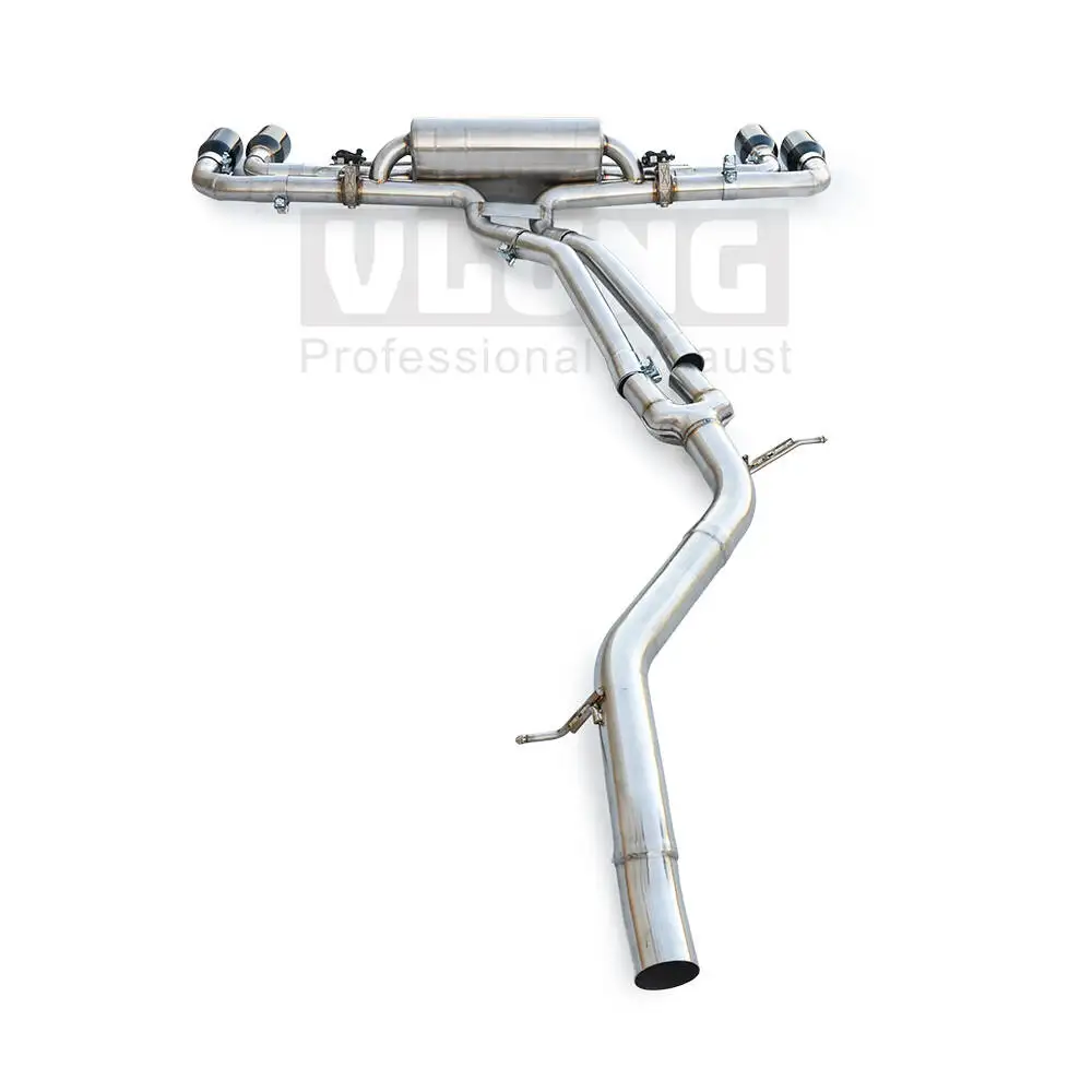 

High Performance Cat-Back Exhaust System for Porsche Cayenne 3.0T (E3 / 9YA) 2017-2023 Stainless Steel with Valve Control