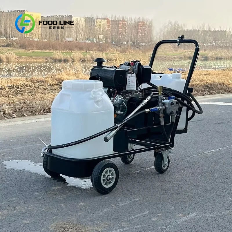 Custom Small Manual Asphalt Emulsion Sprayer, Road Construction Bitumen Pavement Maintenance Spray Equipment