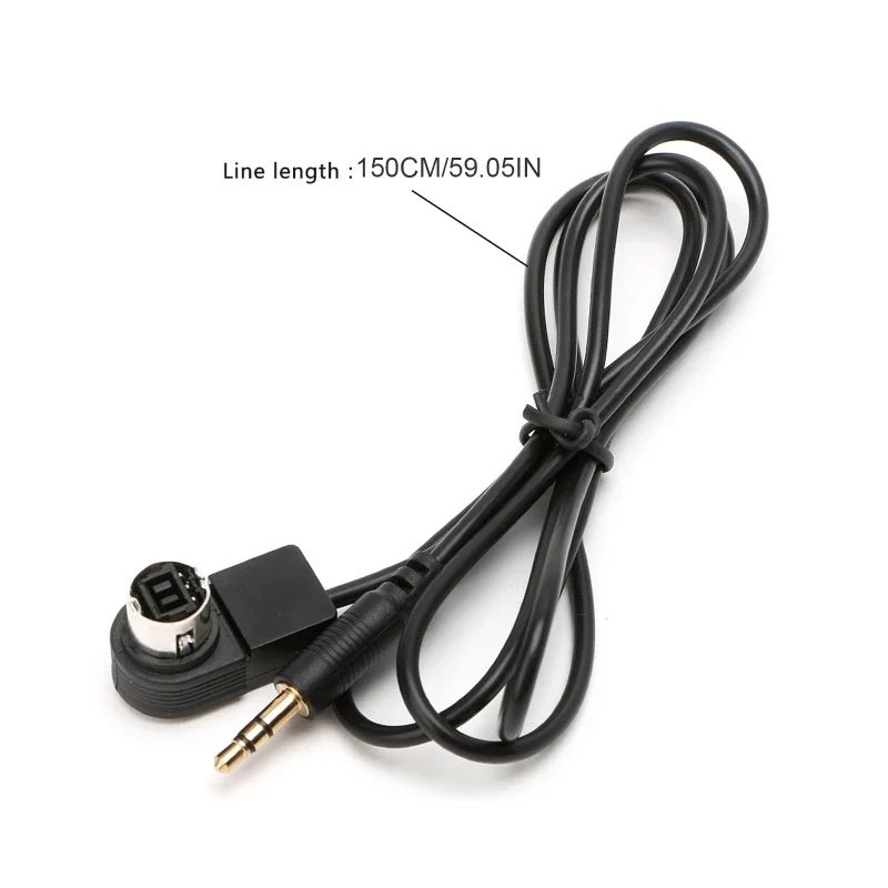 3.5mm Car Aux Input Cable Mini Plug For ALPINE AI-NET phone MP3 Ornate