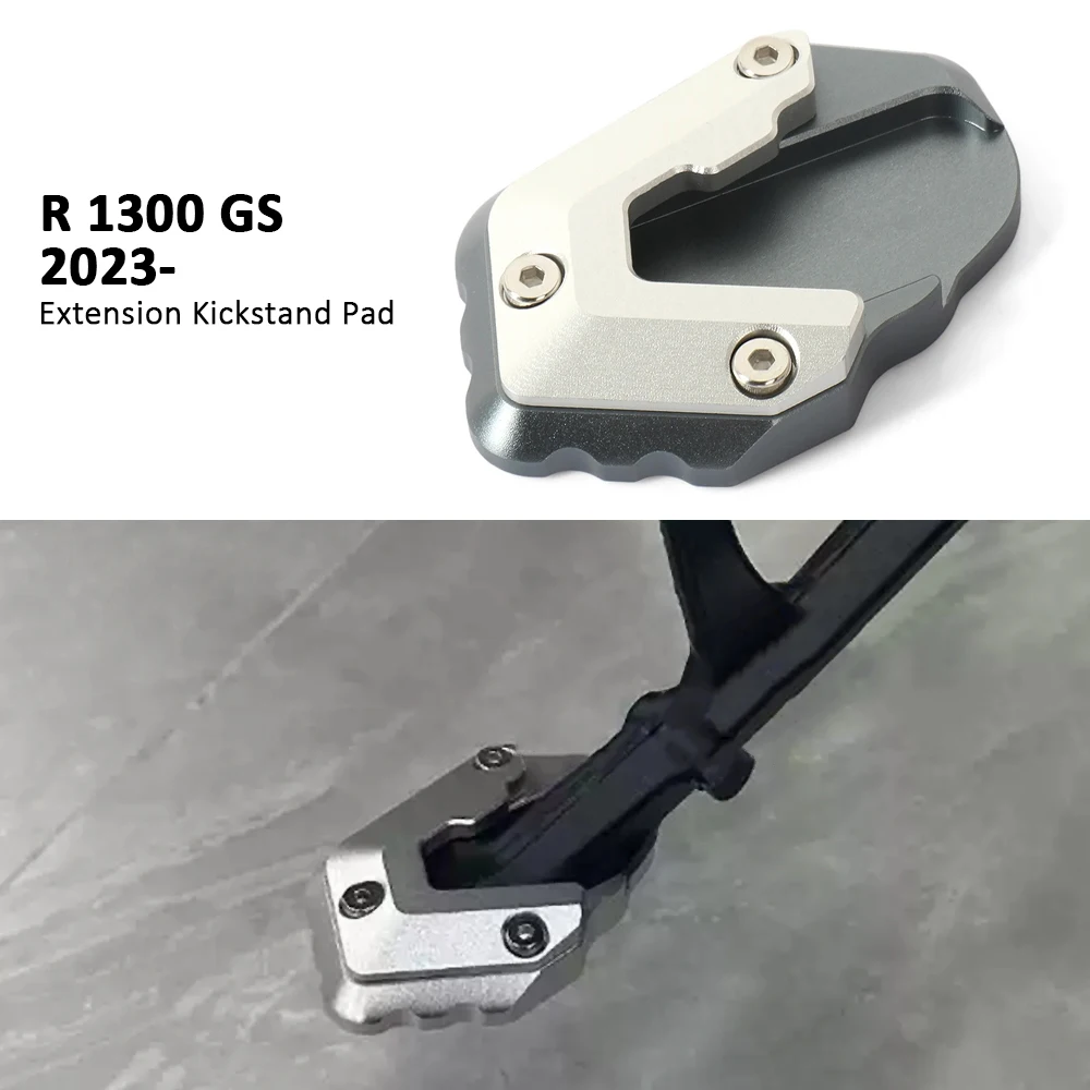 

Motorcycle Foot Side Stand Extension Pad Support Enlarge Plate Kickstand Accessories For BMW R1300GS R1300 GS r1300gs 2023 2024