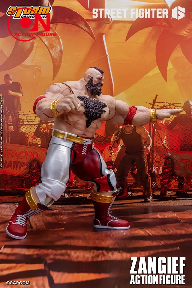 【2025 Q2】Storm Toys CPSF29 ZANGIEF 4 Head Sculpts Action Figure Male Soldier Full Set Collectible Model Toy