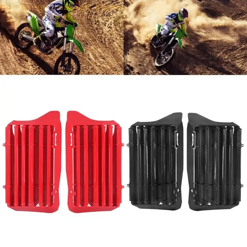 Kühler-Seitenschutz-Set für die aufgeführten 250300450 Trail-Modelle, mit Lamellen versehene Nylonplatten für Sand- und – Detail 3