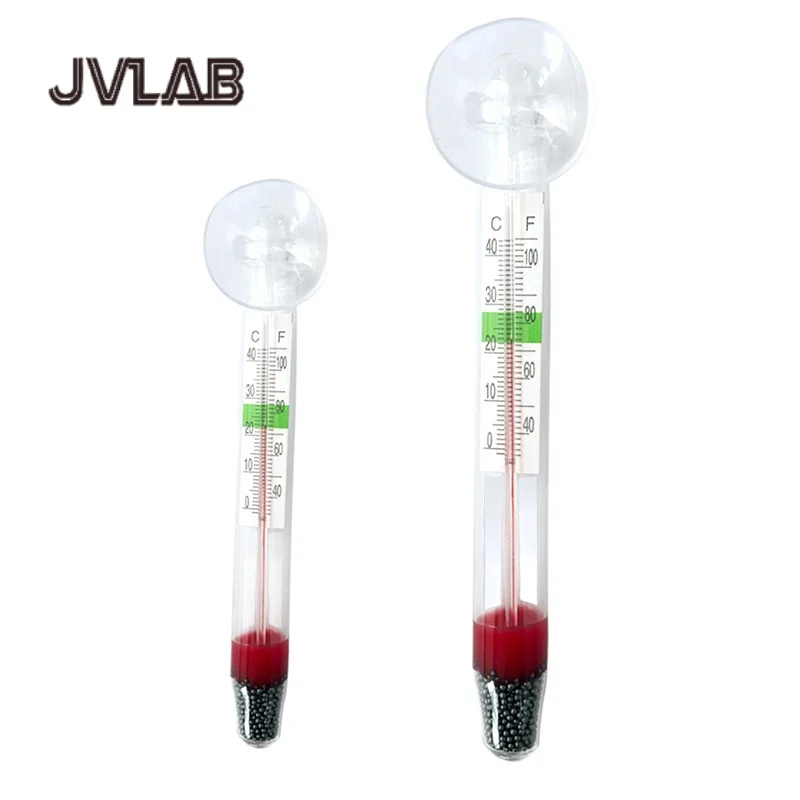 

Floating Aquarium Thermometer 0-40°C Water Temperature Gauge Fish Tanks, Hydroponics Aquatic Observation (Easy-Read Dial) JVLAB