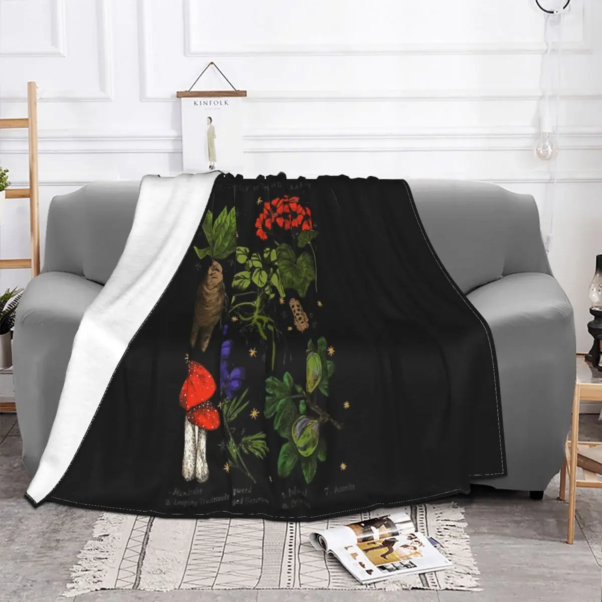 Herbology Plants Premium Size M 5Xl Loose Designs Adult New Design Fitness Girl Science Children Throw Blanket