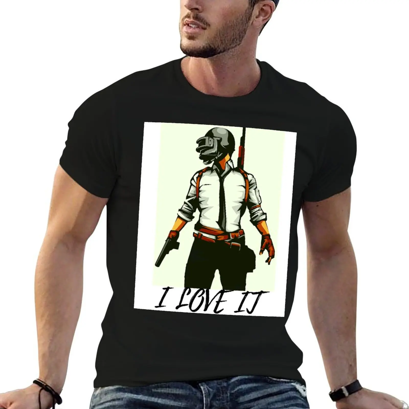 

PUBG gaming king T-Shirt t shirts for man cotton funny man t shirts graphic man t shirt luxury T-Shirt