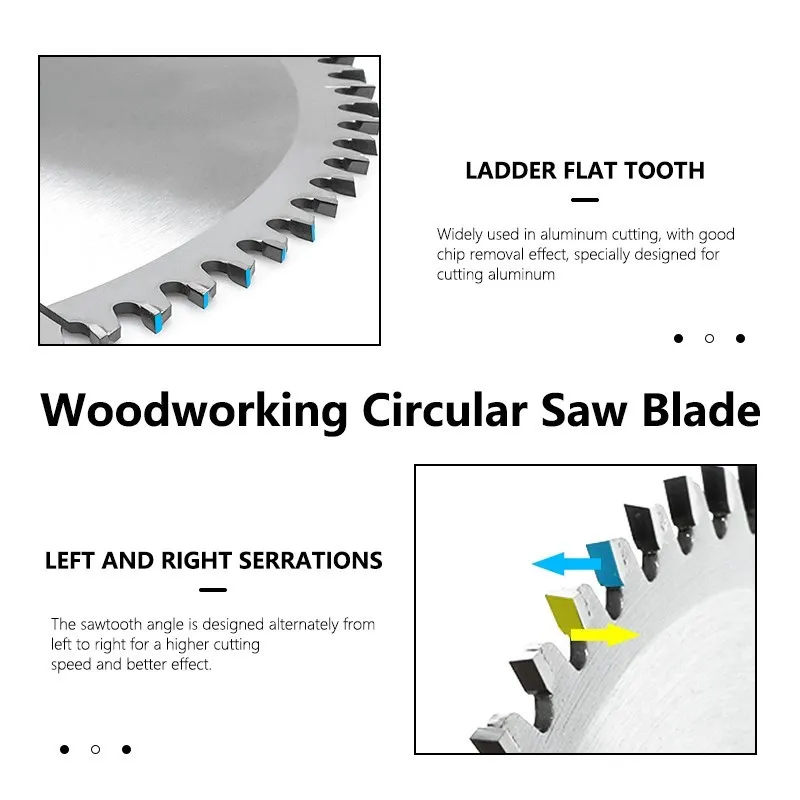 16/25.4/30mm Dia Inner Bore Wood Saw Blade 230 235 250 254 255 300mm TCT Wood Cutting Disc Carbide Circular Saw Blade for Wood