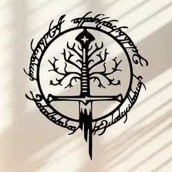 Enchanting Lord Of The Rings Iron Oath Wall Art Ideal For Adding A Magical Touch To Your Home Decor