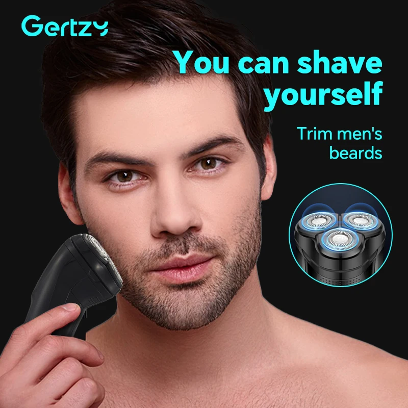 Men Shaver – 3 Floating Blades, USB-C Fast Charge, Perfect Travel and Gift Choice, enhancing your daily shaving experience, perf image 4
