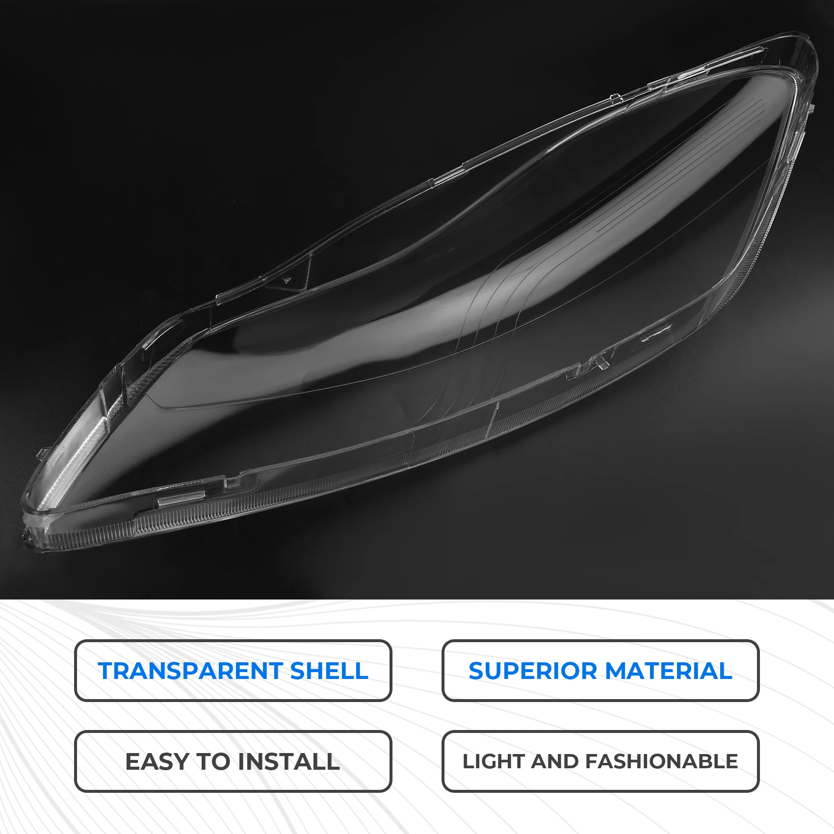 

Headlight Shell Volvo Headlight Cover Lamp Shade Forvolvo C30 Transparent Lens Cover Right