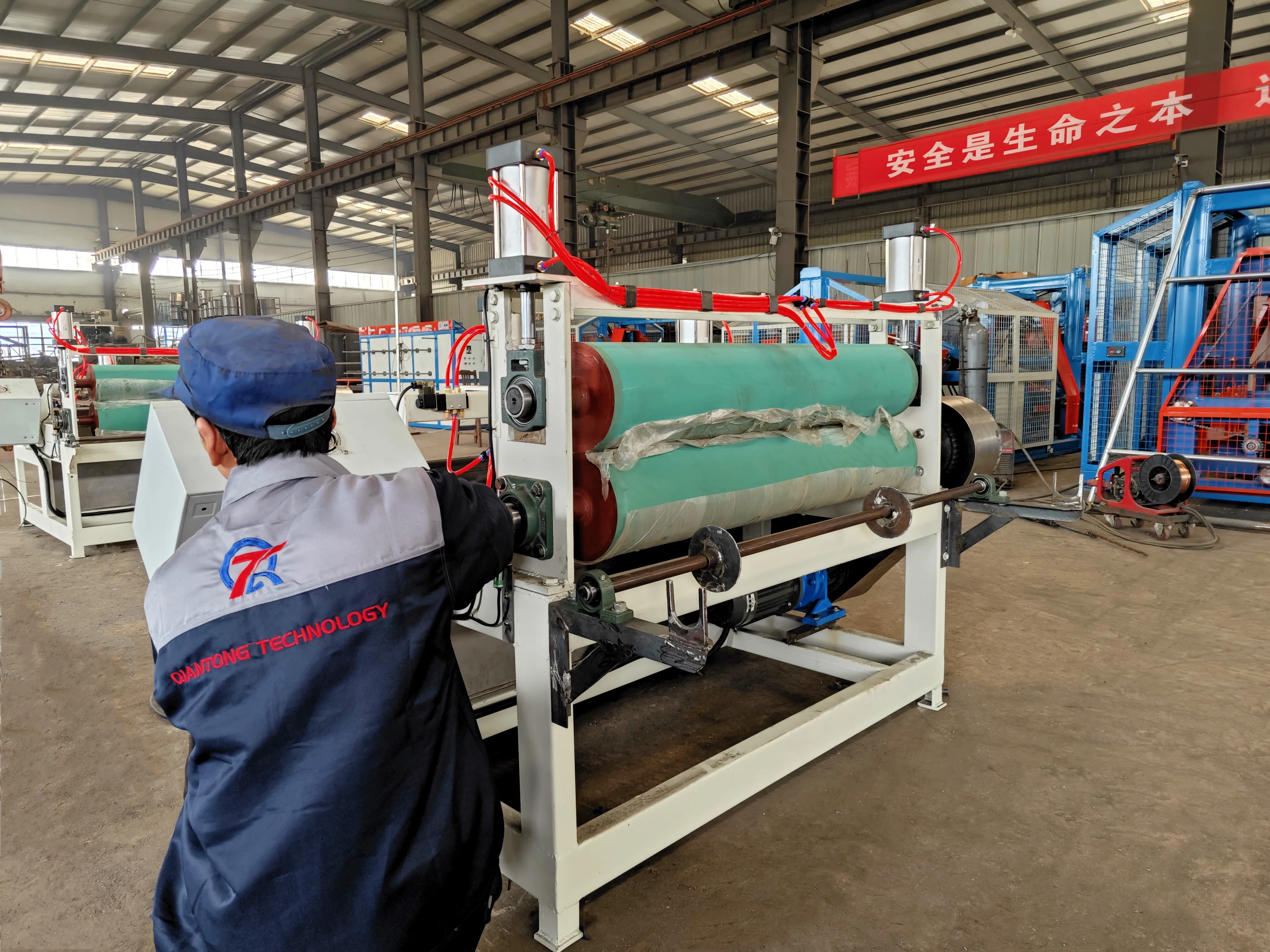 플라스틱 압출기 모기장 곤충망 제조기 창문 메쉬 제조 장비