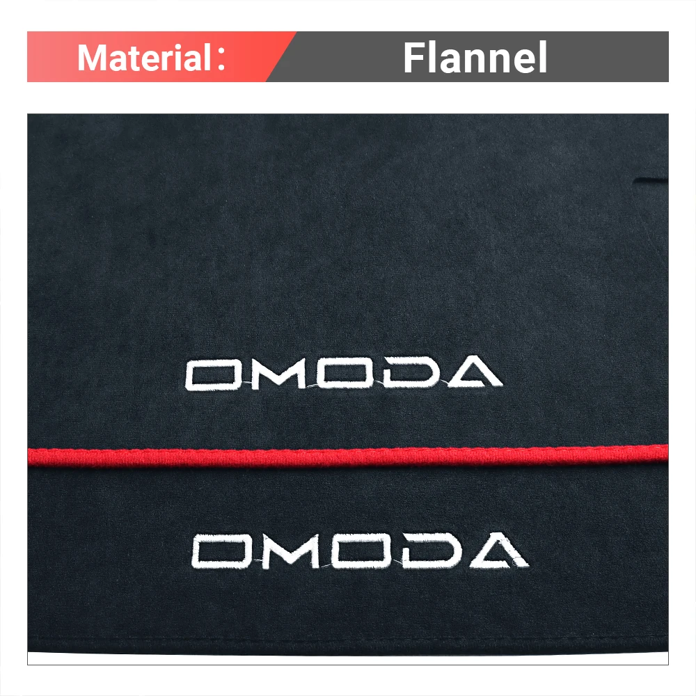 For Chery Omoda 5 C5 FX EV 2022 2023 2024 Car Dashboard Cover Avoid Light Pad Sun Shade Anti-UV Carpets Non-Slip Mat Accessories