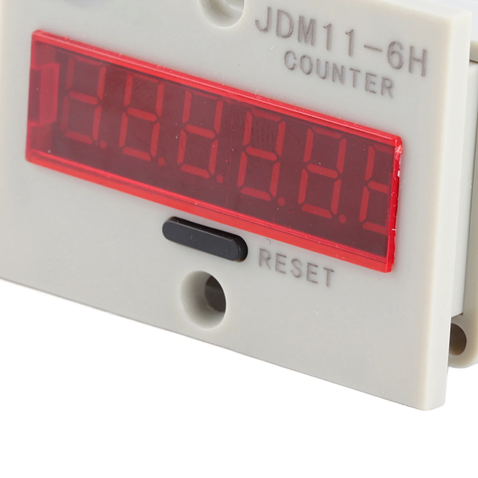 0-999999 Counting Range, JDM11-6H No Voltage Counter 6 Digits Electronic LED Digital Display Counter Relay
