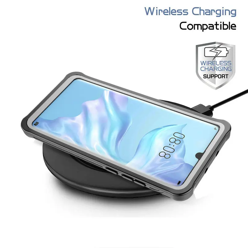 For Huawei P30Pro Crystal Case Funda Huawei P30 Pro Case VOG-L29 Clear Back Cover for Huawei P30 Case ELE-L09 360 Protection